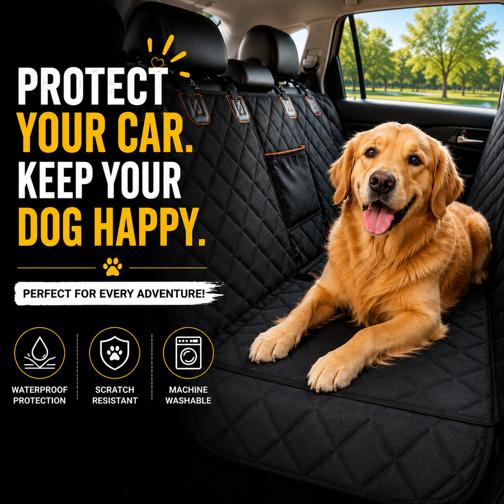 Waterproof Dog Car Seat Cover