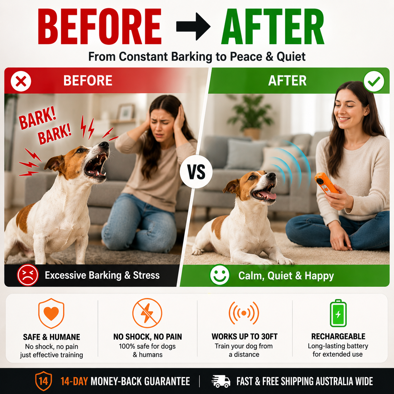 Ultrasonic Anti-Bark Device
