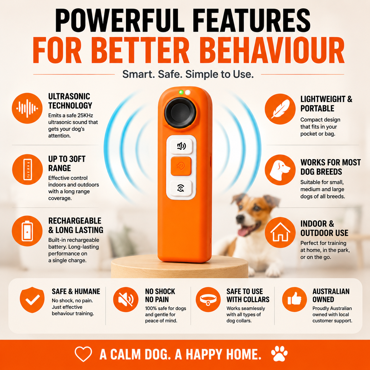 Ultrasonic Anti-Bark Device